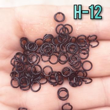 H-12 Siyah Takı Halka - 5 mm - 5 Gr