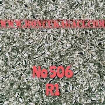Miyuki Kum Boncuk , Miyuki Round Boncuk 11/0 No:506 R1 Kristal Gümüş 10 gr