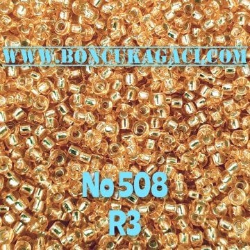 Miyuki Kum Boncuk , Miyuki Round Boncuk 11/0 No:508 R3 Kristal Altın 10 gr