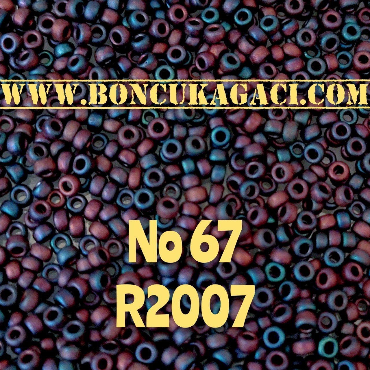 Miyuki Kum Boncuk , Miyuki Round Boncuk 15/0 No:67 R2007 5 gr