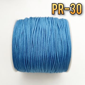 PR-30 A Kalite Parlak Mavi Paraşüt İpi 0.8 mm