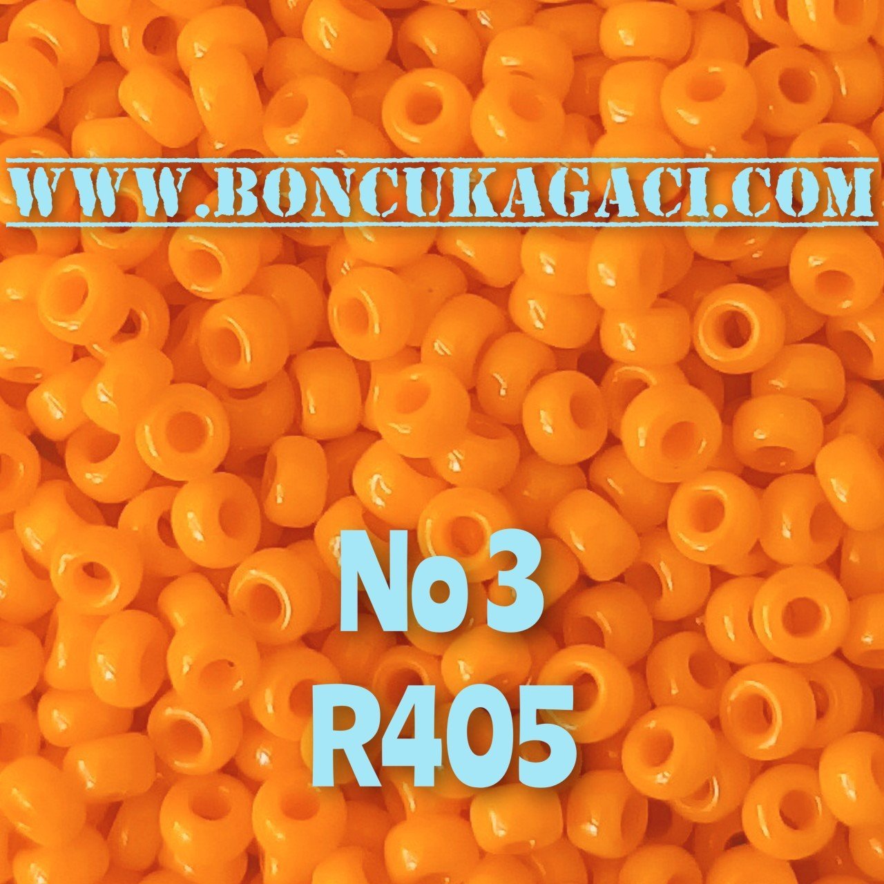 Miyuki Kum Boncuk , Miyuki Round Boncuk 11/0 No:003 Opak Portakal 10 gr