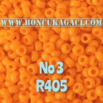 Miyuki Kum Boncuk , Miyuki Round Boncuk 11/0 No:003 Opak Portakal 10 gr
