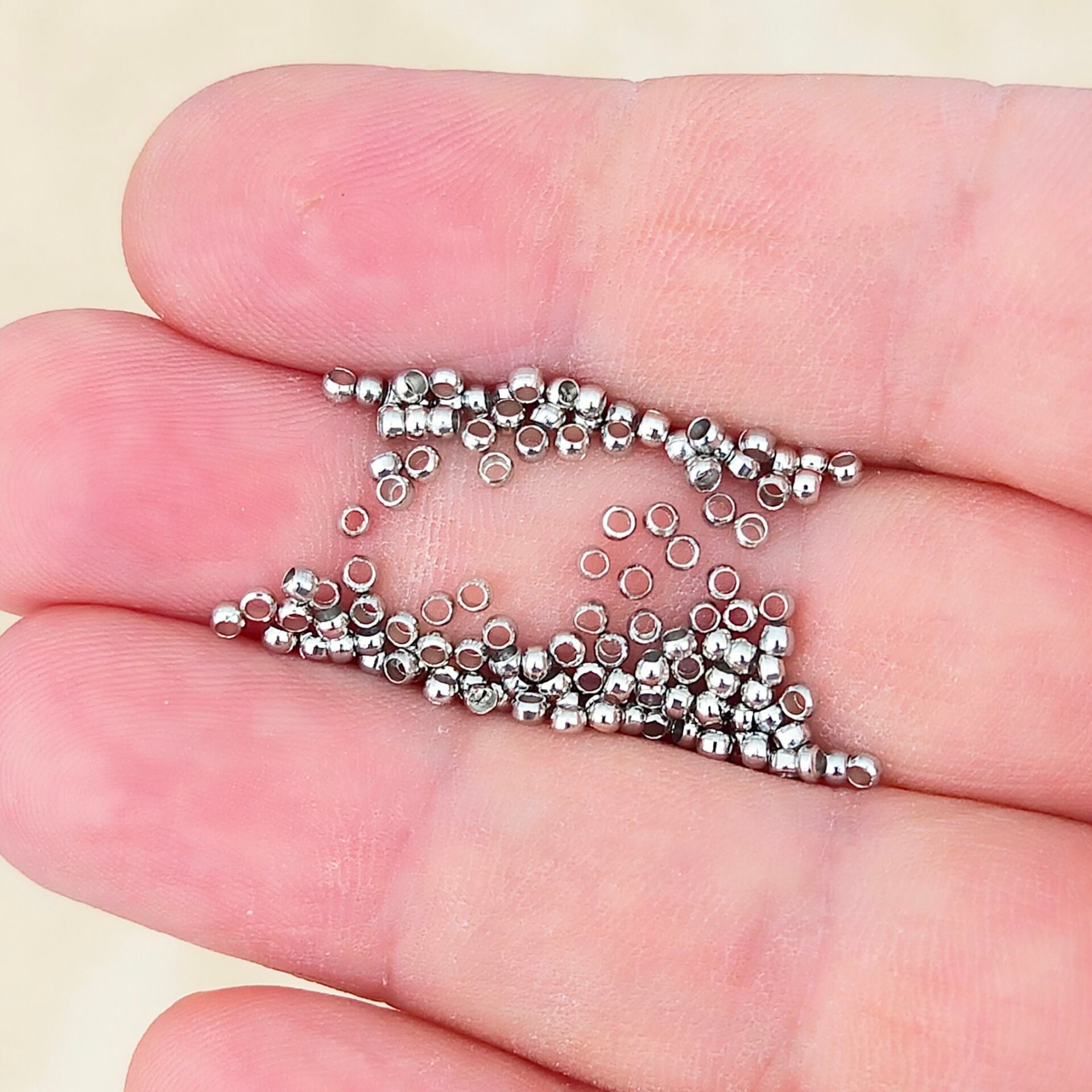 BT-01 Gümüş Renk 2 x 1 mm Yuvarlak Bit Sıkıştırma