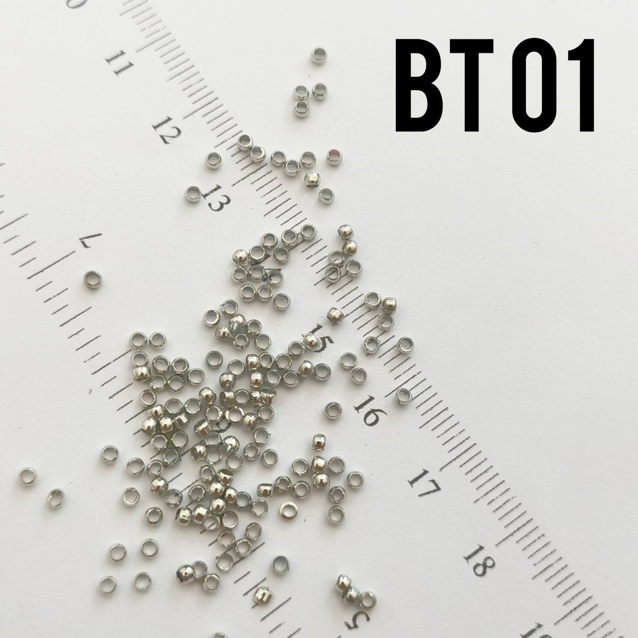 BT-01 Gümüş Renk 2 x 1 mm Yuvarlak Bit Sıkıştırma