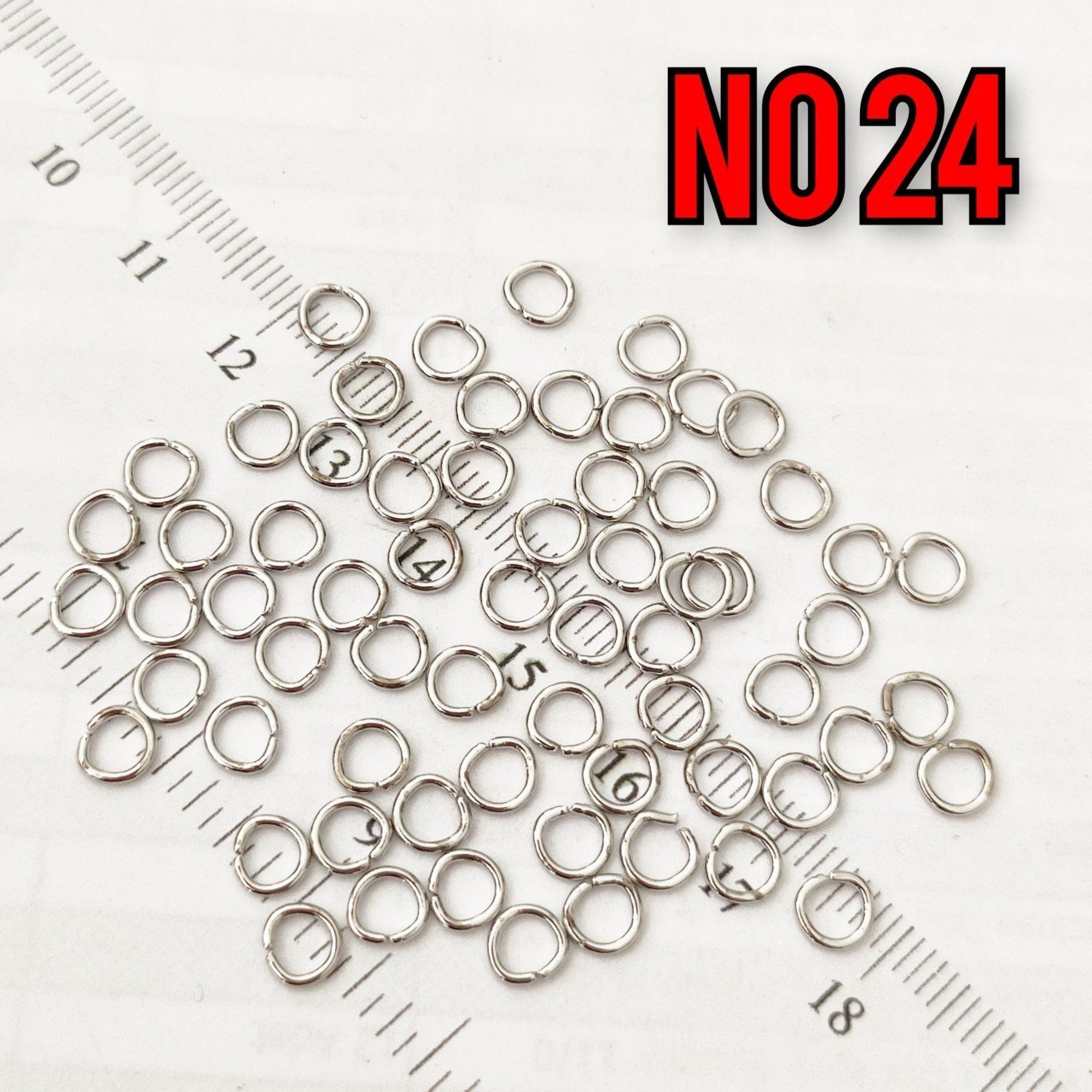 H-24 Rodyum Kaplama Pirinç Takı Halka - 5 mm - 4 Gr