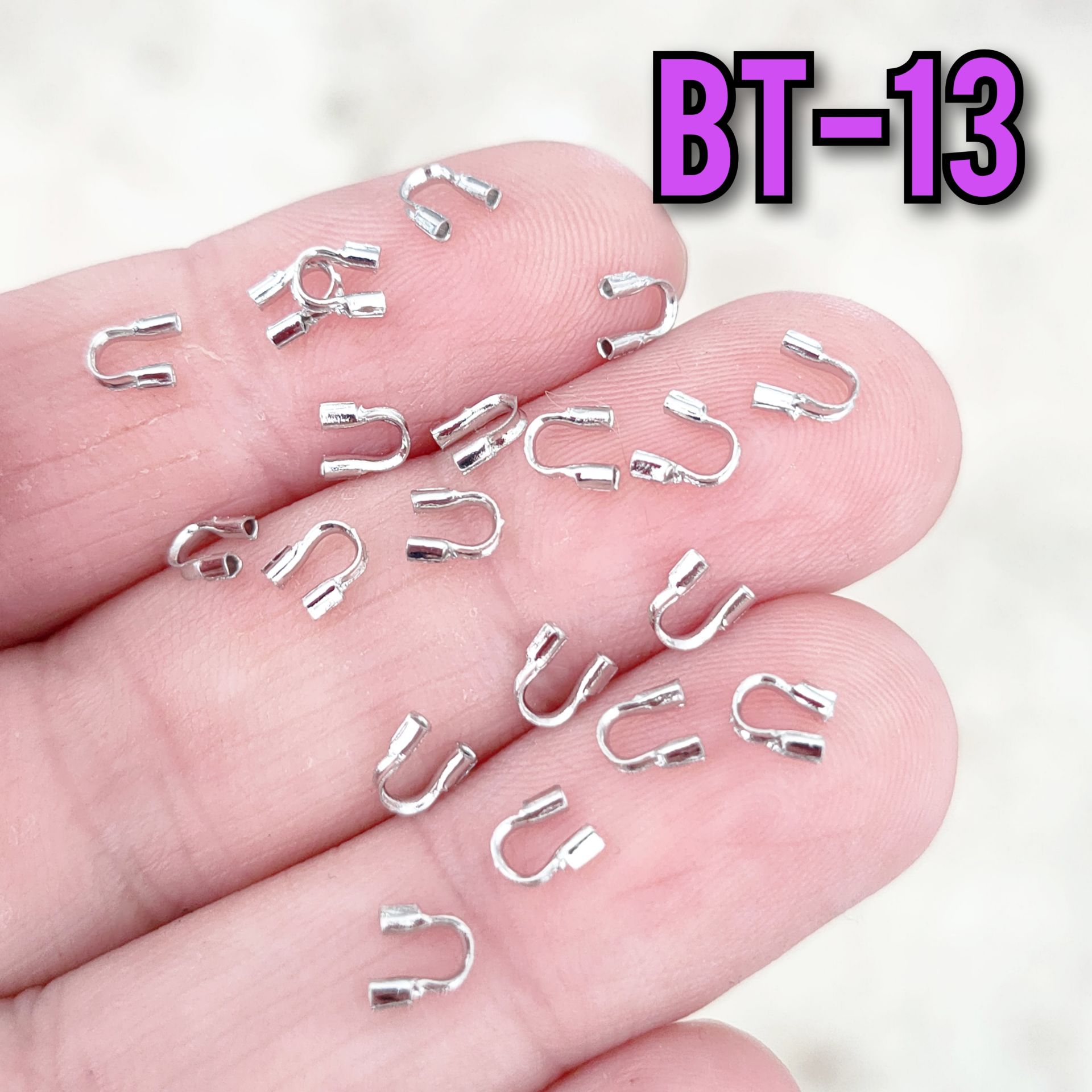 BT-13 Gümüş Renk At Nalı Bit Halka 4.5 mm