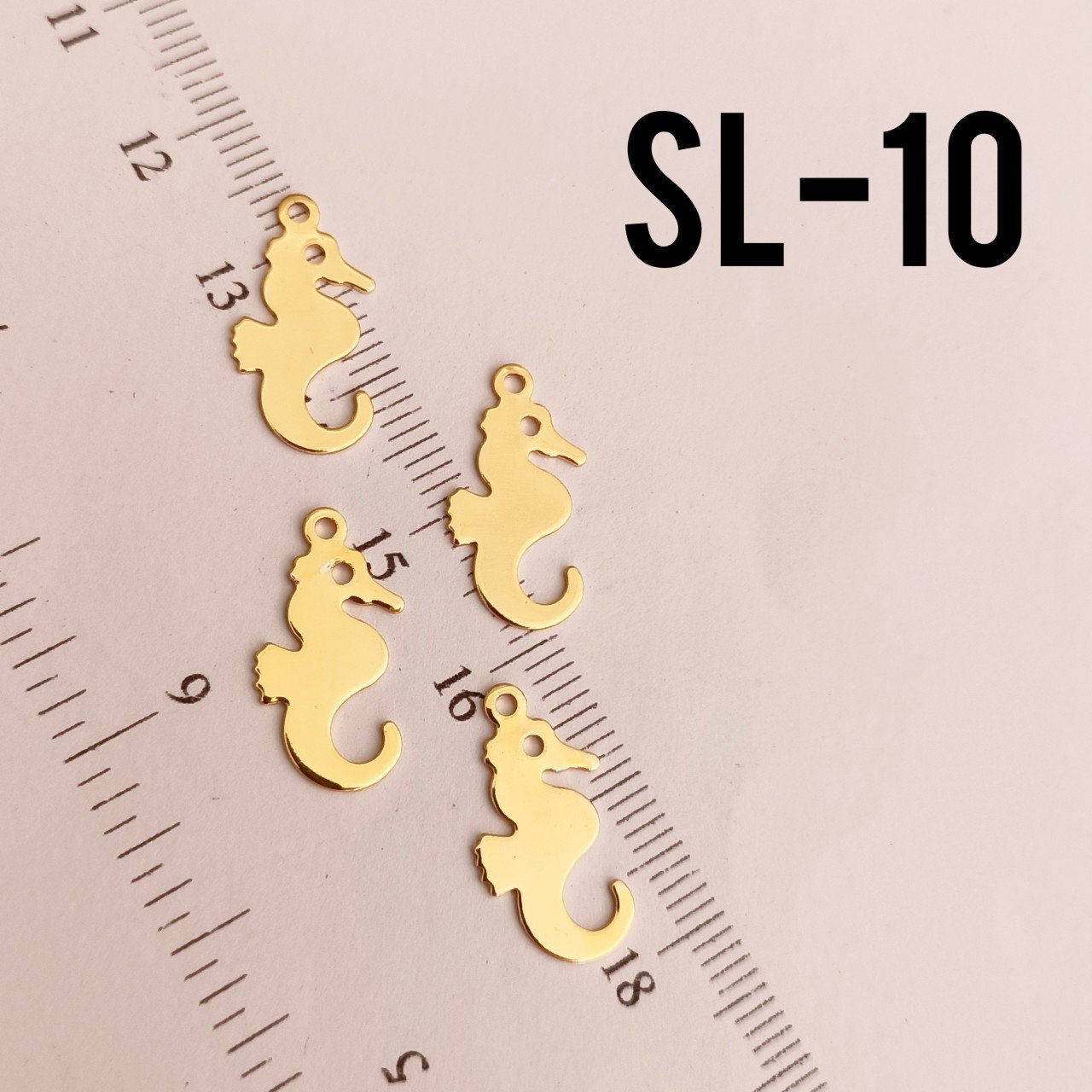 SL-10 Altın Kaplama Deniz Atı Sallantı