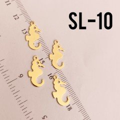 SL-10 Altın Kaplama Deniz Atı Sallantı