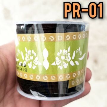 PR-01 A Kalite Parlak Siyah Renk Paraşüt İpi 0.8 mm