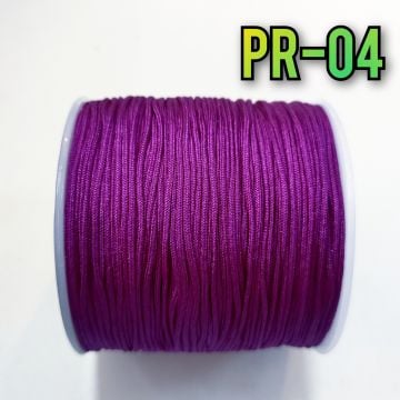 PR-04 A Kalite Parlak Menekşe Mor Renk Paraşüt İpi 0.8 mm