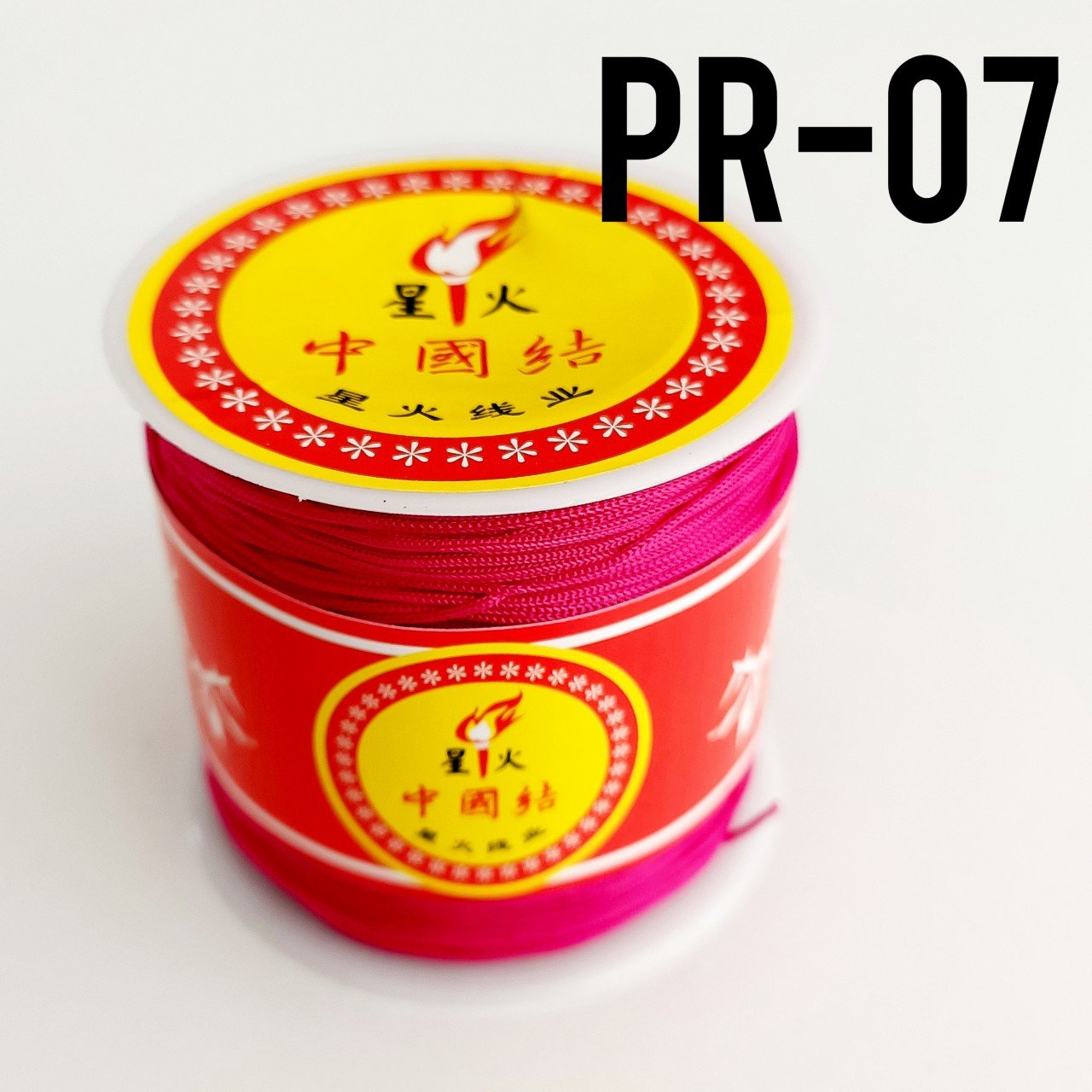 PR-07 Siklamen Pembe Paraşüt İpi 0.8 mm