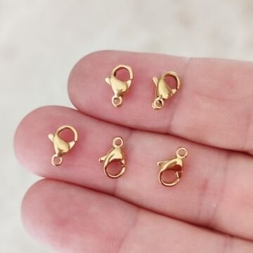 ÇLP-06 A Kalite Kaplama Altın Renk 316 L Çelik Papağan 501 (küçük)