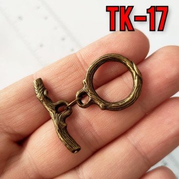 TK-17 Antik Renk Kaplama T Kilit