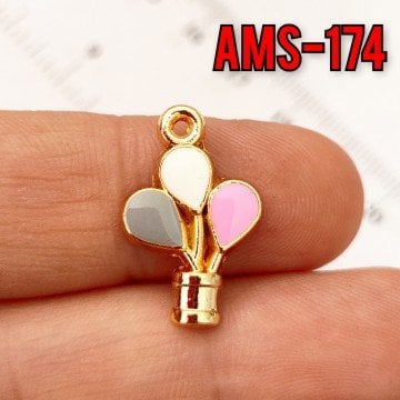 AMS-174 Altın Kaplama Mineli Balon Sallantı