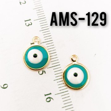 AMS-129 Altın Kaplama Mineli Göz